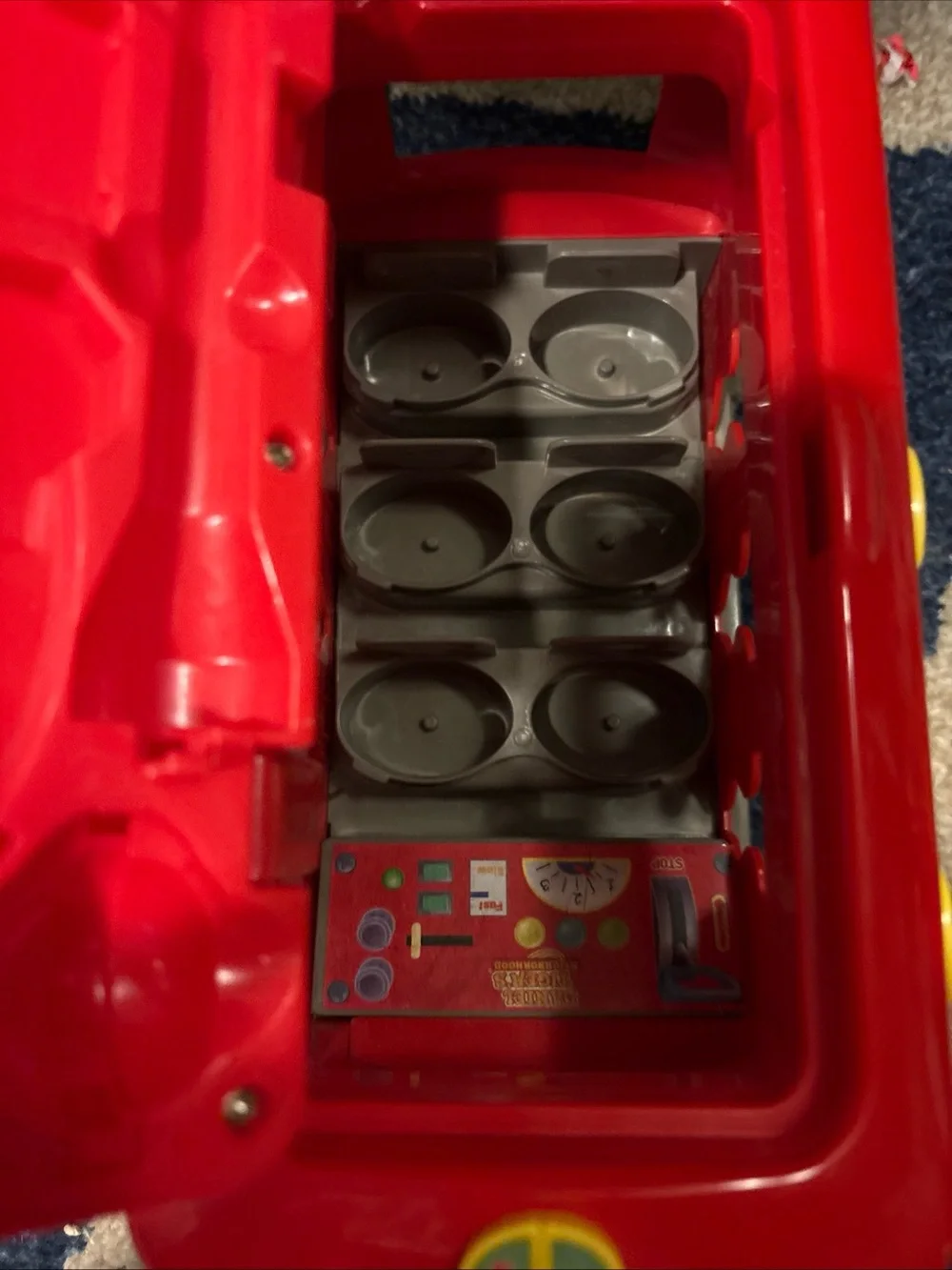Daniel tiger trolley- no characters noise making sounds